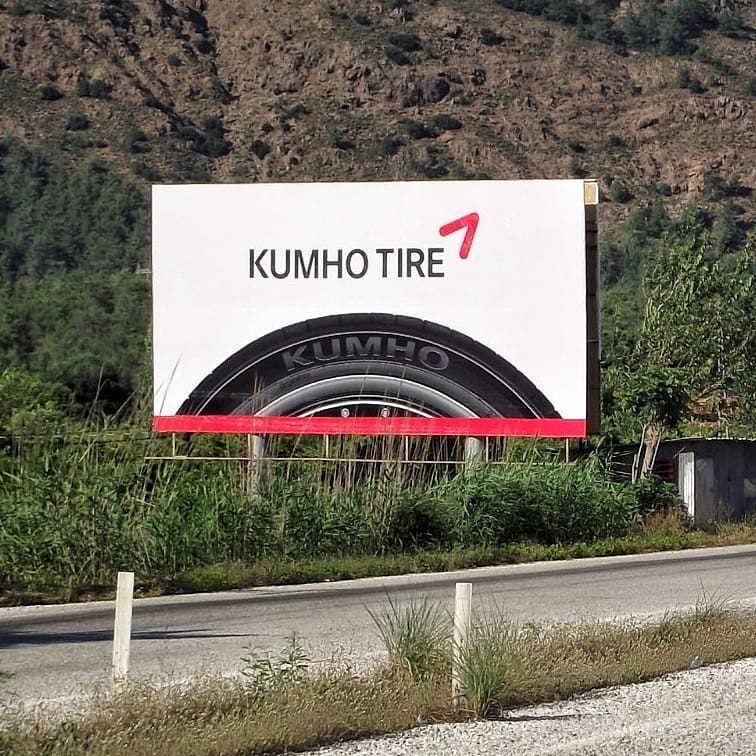 Arşivden: Kumho Tire Yol panosu